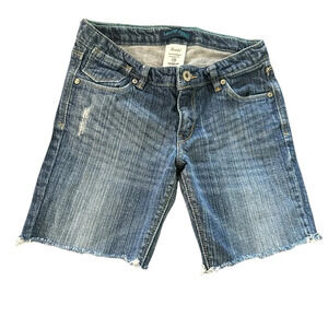 Levi's girls size 14 jean cutoff distressed shorts